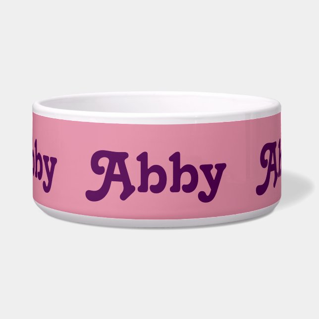 Comedero Tazón de perro Abby (Frente)