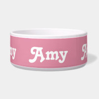 Tazón de perro Amy