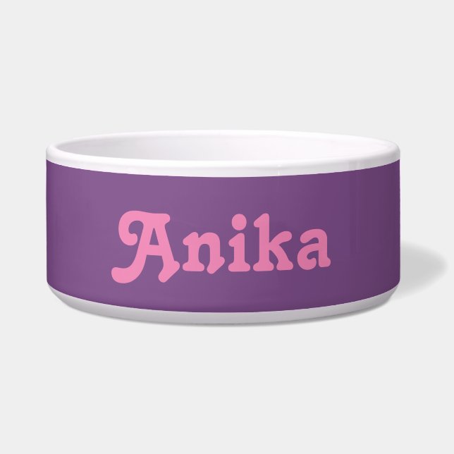 Comedero Tazón de perro Anika (Frente)