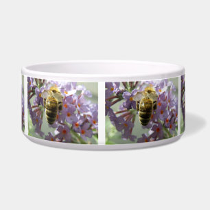 Comedero Tazón de perro de abejas y budas