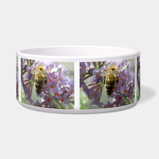 Comedero Tazón de perro de abejas y budas (Frente)