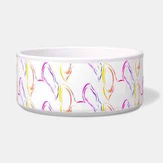 Comedero Tazón de Perro de Oídos de Cachorro de Cachorro Al