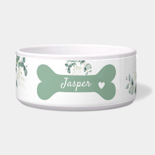 Comedero Tazón de perro Eucalyptus Botánico