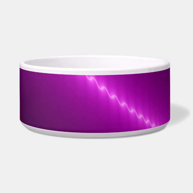 Comedero Tazón de perro fractal de choque eléctrico (Izquierda)