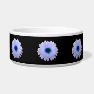 Comedero Tazón de perro Marigold blanco y azul