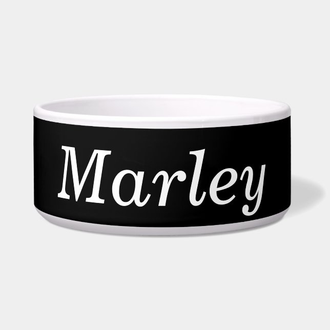 Comedero Tazón de perro personalizado (Frente)