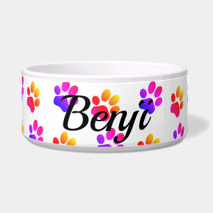 Comedero Tazón de perro personalizado personalizado con nom
