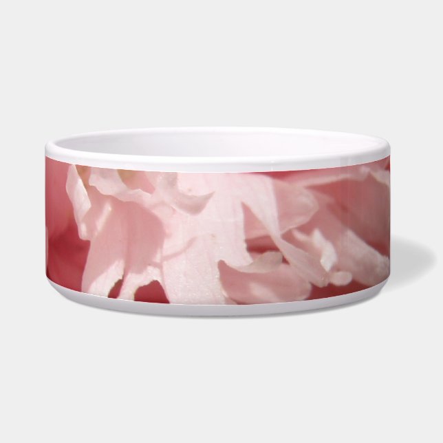Comedero Tazón de perro rosa pálido bonito (Derecha)