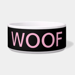 Comedero tazón de perro WOOF