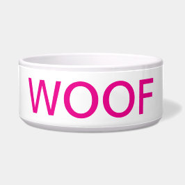 Comedero Tazón de perro WOOF