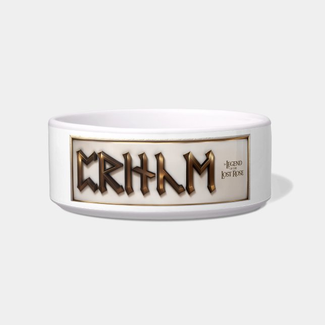 Comedero Tazón encantado para mascotas de Prince (Frente)