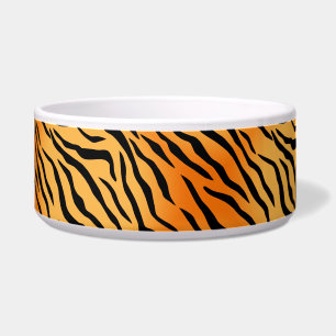 Comedero Tazón moderno con patrón de tigre salvaje