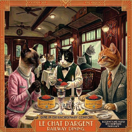 Comedero Tazón para gato Le Chat d'Argent VOYAGE Series