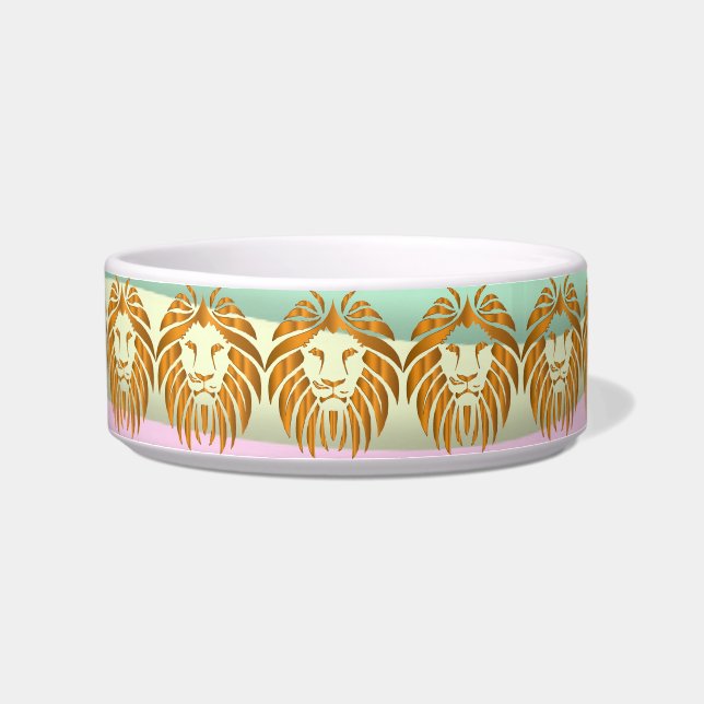 Comedero Tazón para mascota león (Izquierda)