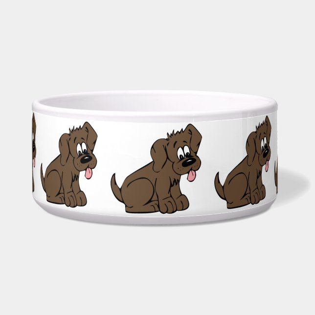 Comedero Tazón para mascotas/Cachorro (Frente)