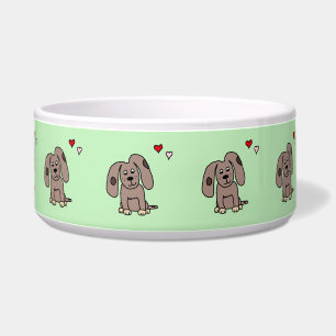 Comedero Tazón para mascotas cachorros de amor