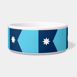 Comedero Tazón para mascotas con la bandera de Minnesota