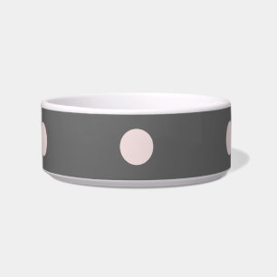 Comedero Tazón para mascotas de bolas rosas