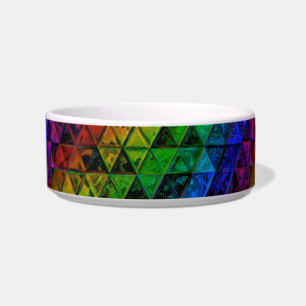 Comedero Tazón para mascotas de vidrio cerámico Pride