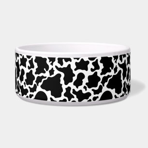 Comedero Tazón para mascotas-Estampado de vaca