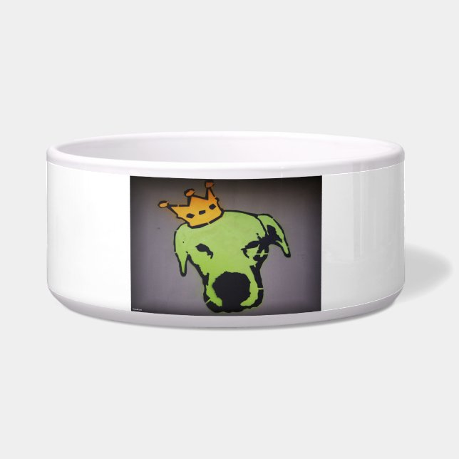 Comedero Tazón para mascotas King Dog (Frente)