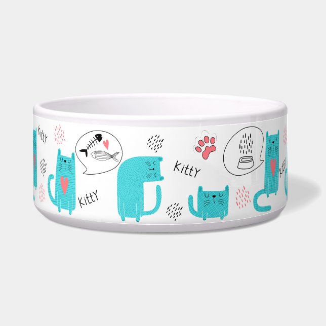 Comedero Tazón para mascotas mediano (Frente)