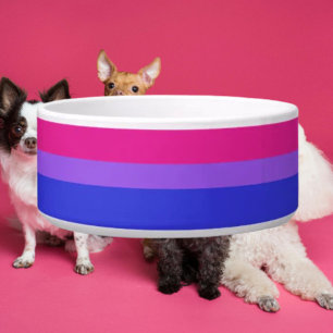 Comedero Tazón para mascotas Orgullo Bi