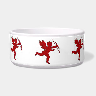 Comedero Tazón para perro Cupido Rojo