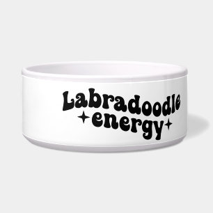 Comedero Tazón para perro de cerámica Labradoodle Energy