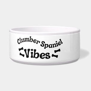 Comedero Tazón para perro de cerámica Vibes Clumber Spaniel