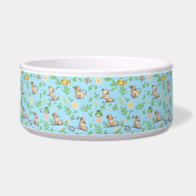 Tazón para perro Labrador Retriever floral primave