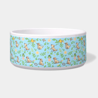 Comedero Tazón para perro Labrador Retriever floral primave