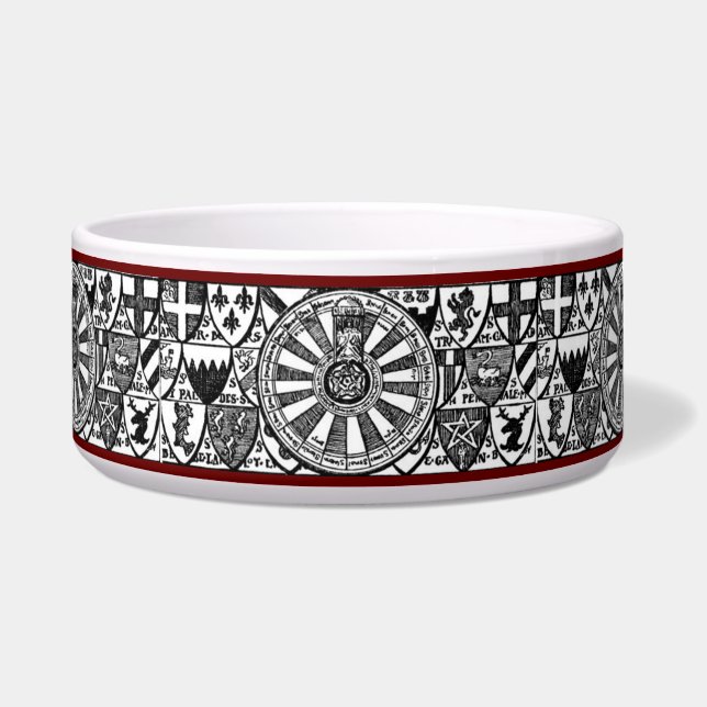 Comedero Tazón para perro Mesa del Caballero (Frente)