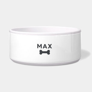 Comedero Tazón personalizado moderno para mascotas