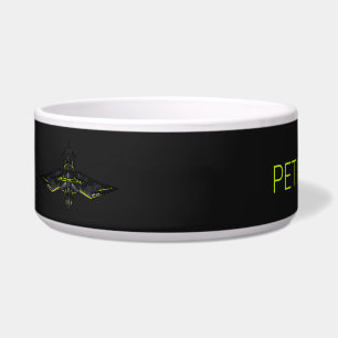 Comedero Tazón personalizado táctico para mascotas RAVEN_CO