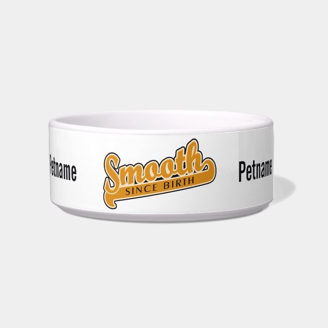 Comedero tazones de mascota personalizado SMOOTH (Derecha)