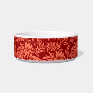 Comedero Tazones para mascotas con hibisco de Waikiki