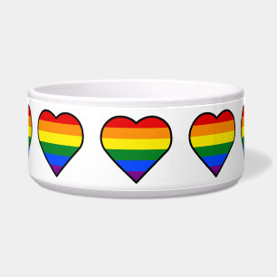 Comedero Tazones para mascotas PRIDE HEART