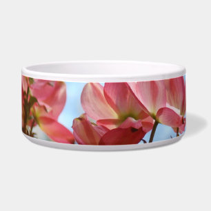Comedero Tazones para perros Flores de cornejo rosa Regalos