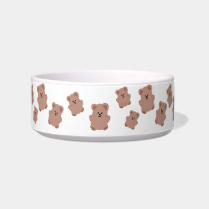 Comedero Teddy Bear Mascota Food Bowl