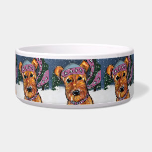 Comedero Terrier de Airedale