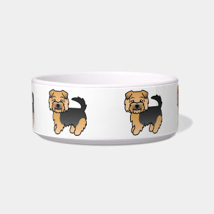 Comedero Terrier Norfolk Black And Tan Perros De Dibujos An