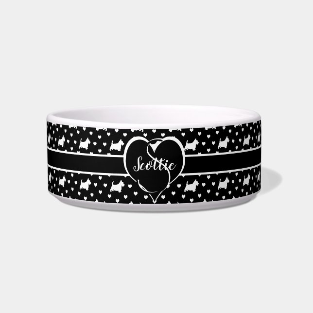 Comedero Territorios escoceses blancos (perros escoceses) - (Frente)