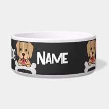 Texto de nombre de perro personalizado Imagen de c