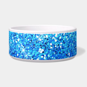 Comedero Textura de las chispas de los purpurinas del azul
