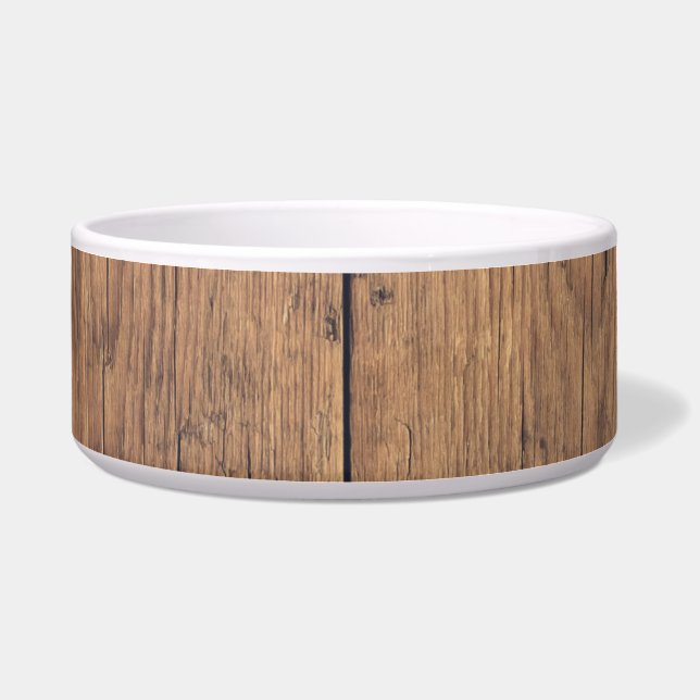 Comedero Textura de madera (Frente)