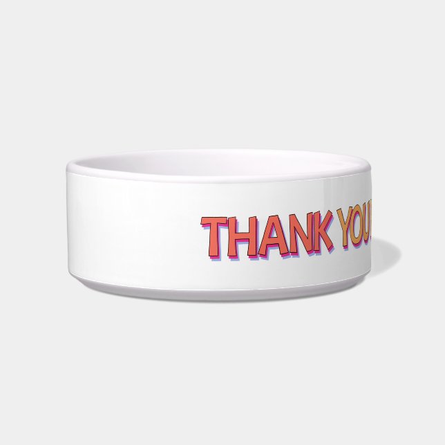 Comedero Thank You For Being a Friend Official PET BOWL (Izquierda)