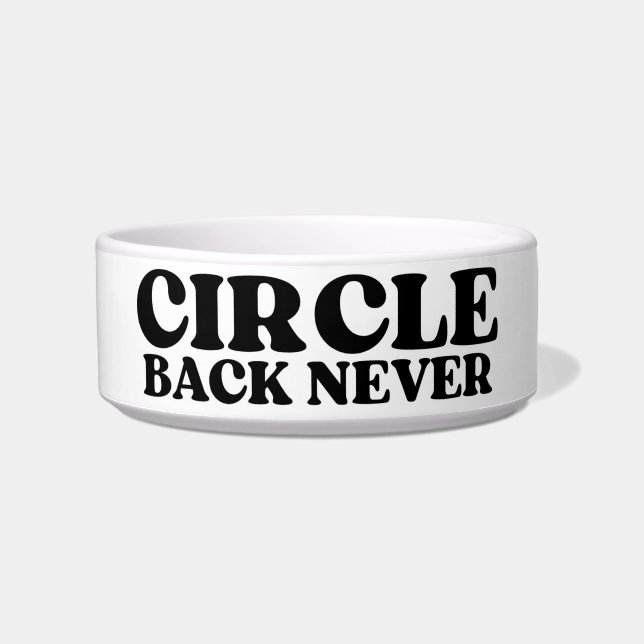 Comedero The Unreachable Unit | Circle Back Never Pet Bowl (Frente)