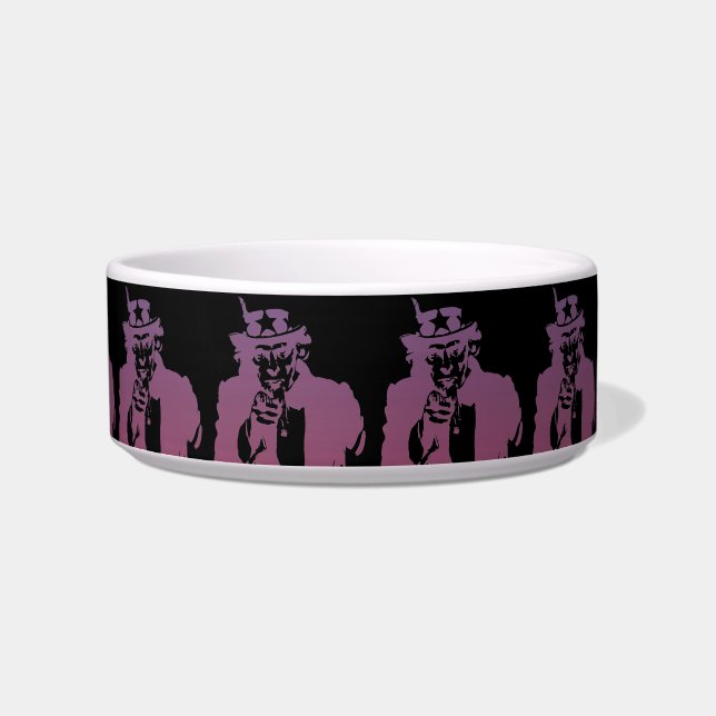 Comedero Tío Sam Pet Bowl (Frente)