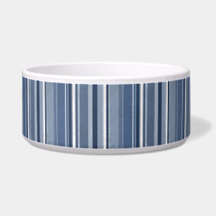 Comedero Tiras de azul y blanco